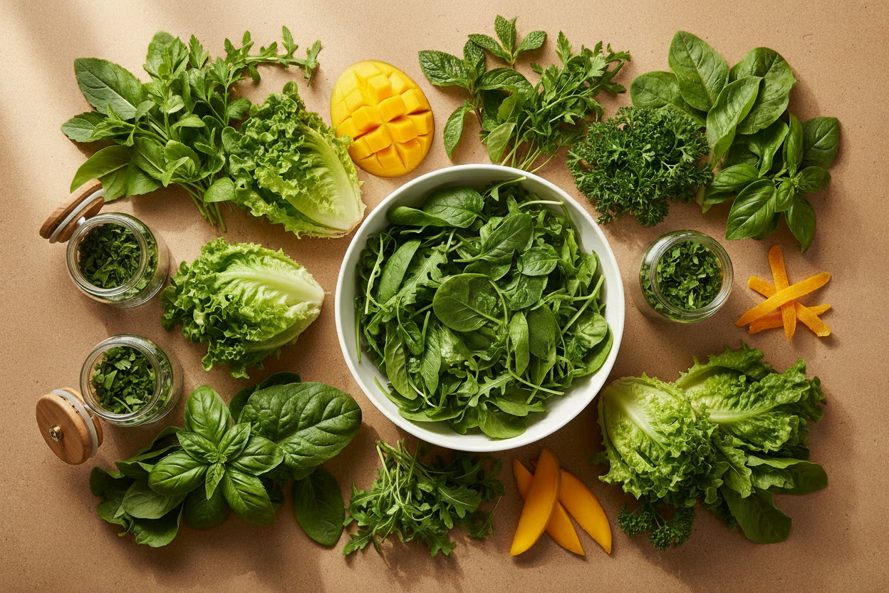 Salades & herbes fraîches