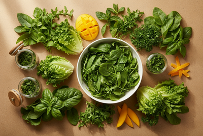 Salades & herbes fraîches