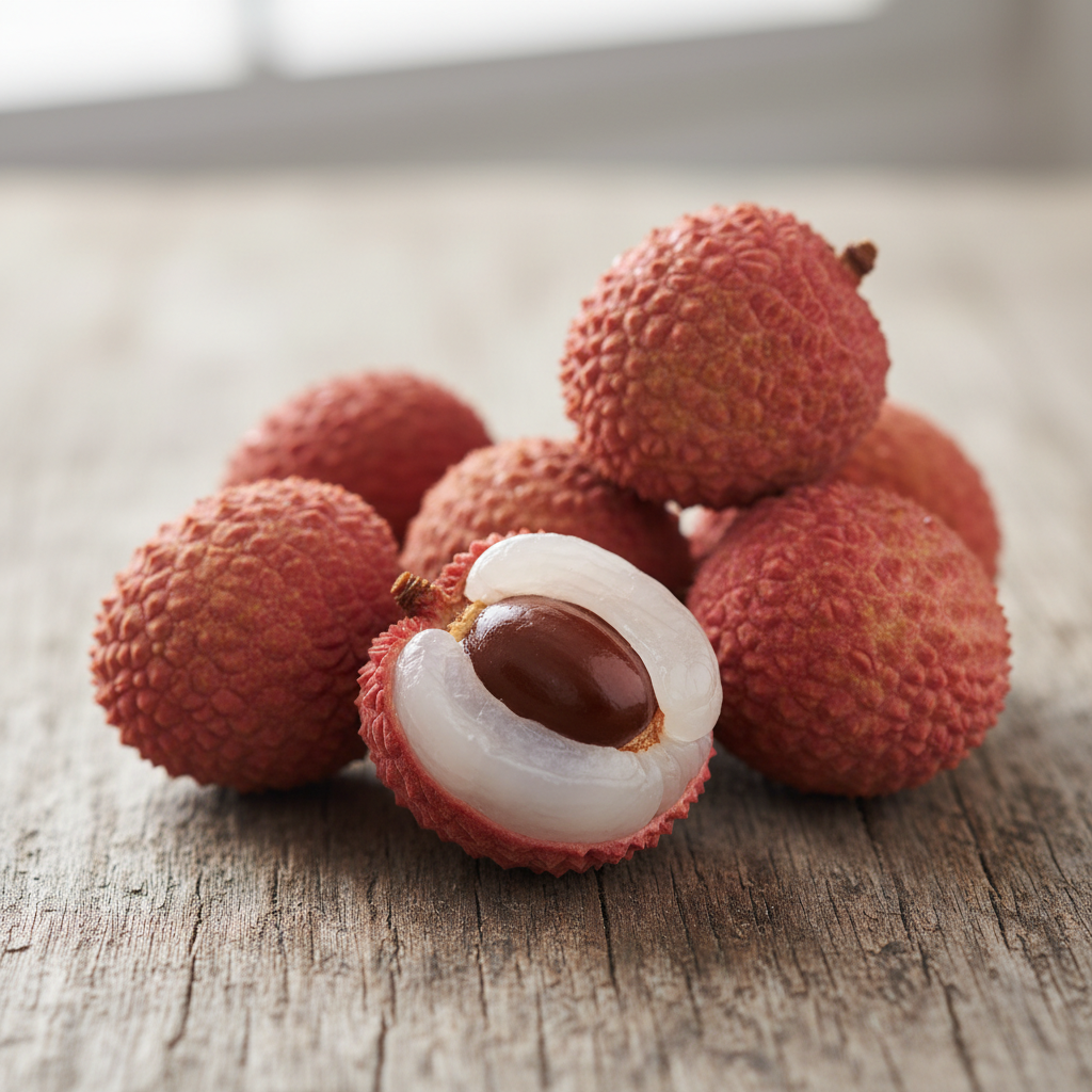 Litchis frais
