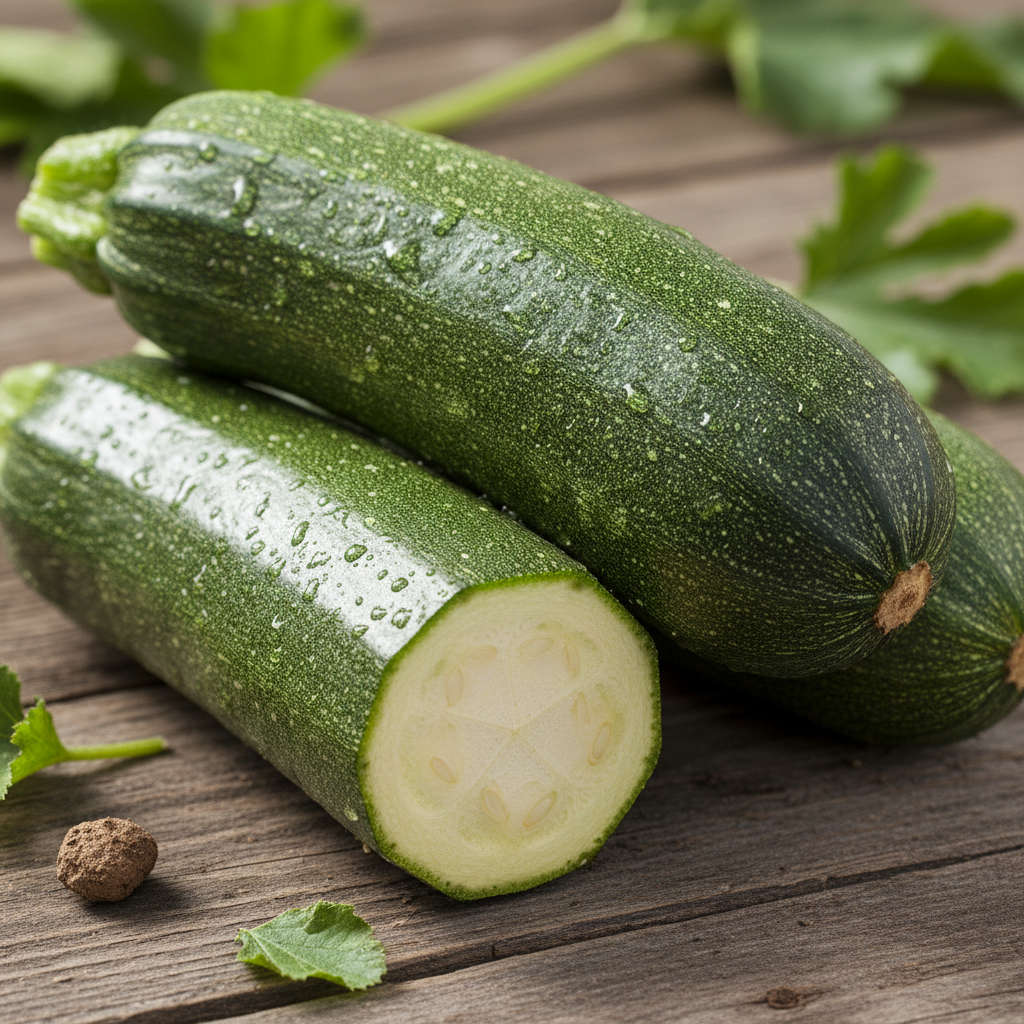 Courgettes fraîches